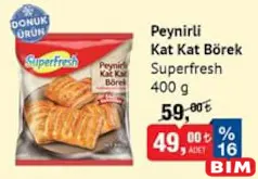 SUPERFRESH PEYNİRLİ KAT KAT BÖREK 400 G